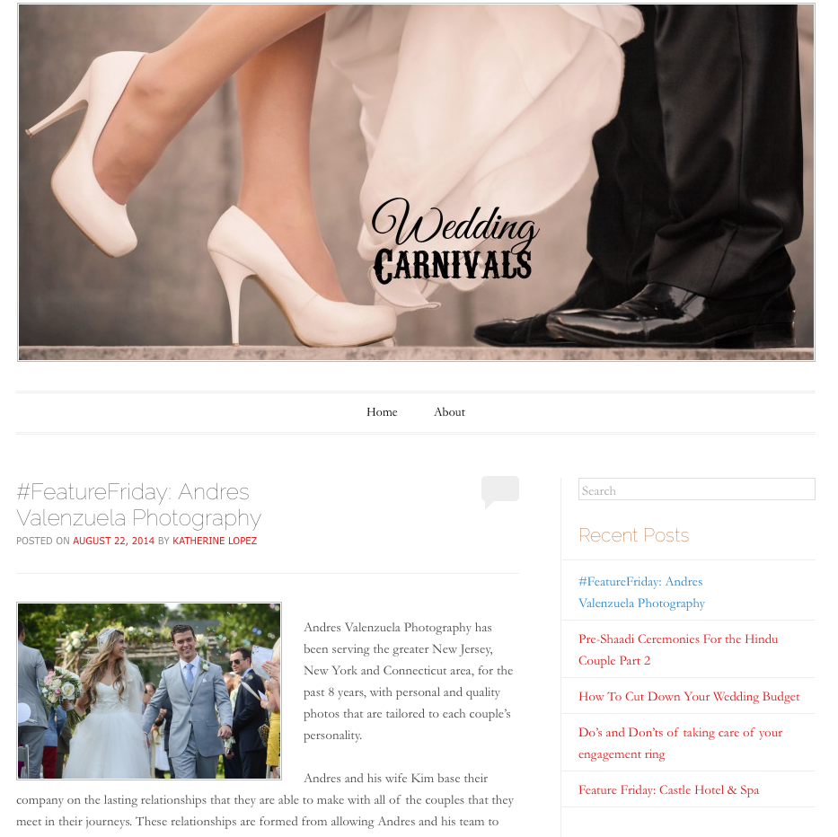 wedding carnival feature
